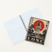 Lone Astronaut Space Explorer Solitude Design Notitieboek (Binnen)