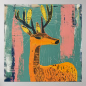 Lone Buck 🦌 Poster (Voorkant)