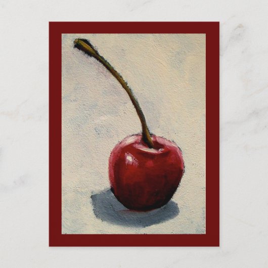 LONE CHERRY PAINTING BRIEFKAART (Voorkant)