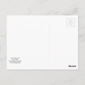 "Lone Cottonwood" Briefkaart (Achterkant)