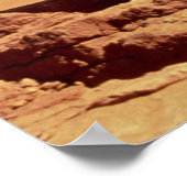 Lone cowboy boot, Monument Valley, Arizona, VS. Poster (Hoek)