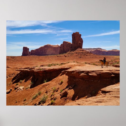 Lone Cowboy Poster (Voorkant)