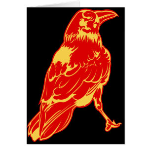 Lone Crow Illustration