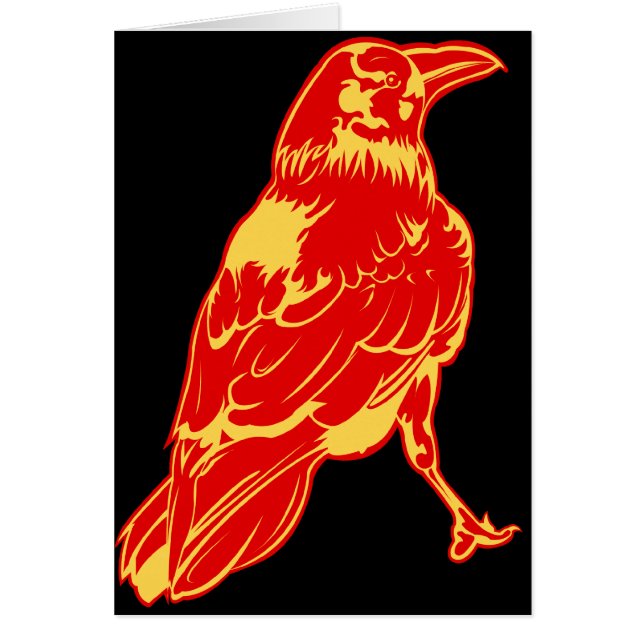 Lone Crow Illustration (Voorkant)