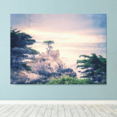 Lone Cypress Canvas Afdruk (Insitu (Houten vloer))