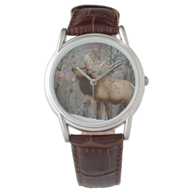 Lone Elk Horloge (Voorkant)