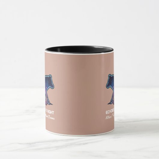 Lone Galaxy Wolf Silhouette (Echoes of the night) Mok (Midden)