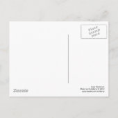 Lone Geranium Briefkaart (Achterkant)