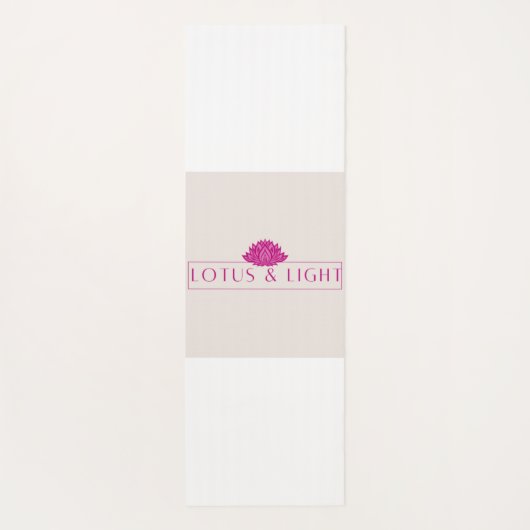 Lone Lotus Yogamat (Achterkant)