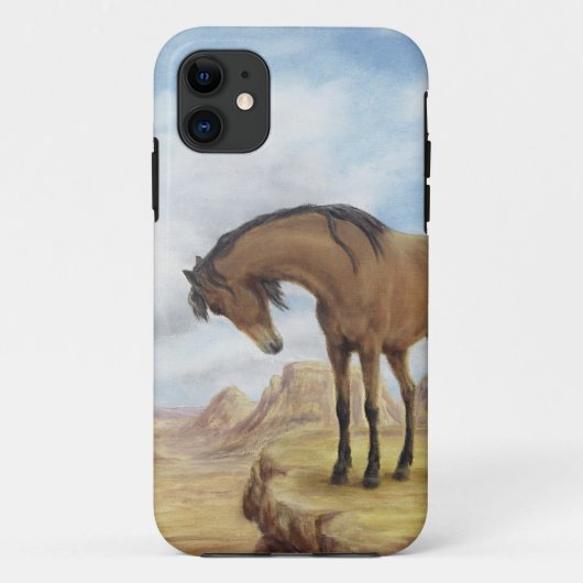 Lone Mustang iPhone 5 Hoesje (Achterkant)