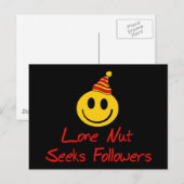 Lone Nut Seeks Followers Briefkaart (Voorkant / Achterkant)