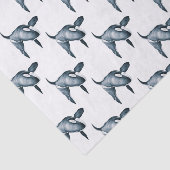 Lone Orca Tissuepapier (Detail)