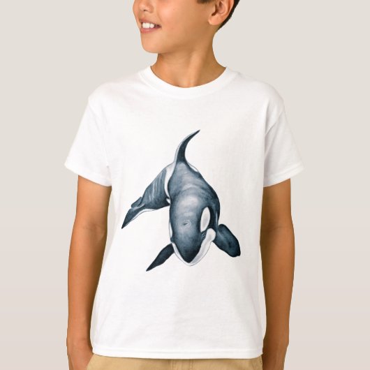 Lone Orca Whale T-shirt (Voorkant)