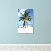 Lone Palm Canvas Afdruk (Insitu (Houten vloer))