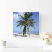 Lone Palm Vierkante Klok (Huis)