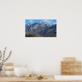 Lone Peak Mountain Utah 2012 22x12 print (Keuken)