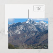 Lone Peak Mountain Utah 2012-postkaart Briefkaart (Voorkant / Achterkant)