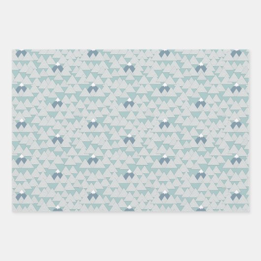 Lone Peaks Berg Cadeaupapier (Voorkant)