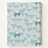 Lone Peaks Notebook Notitieboek (Achterkant)