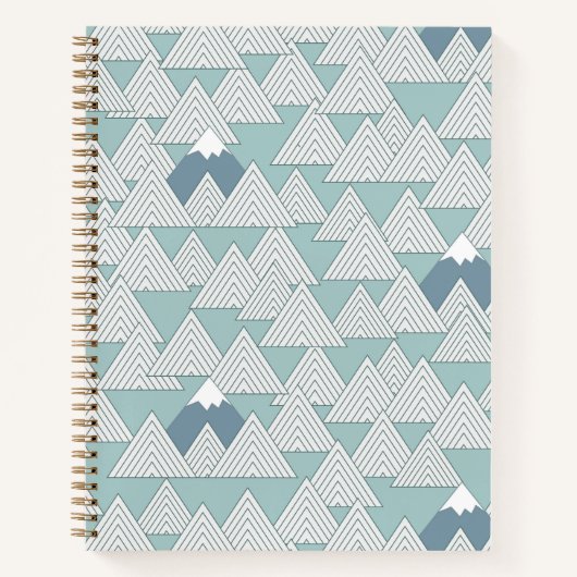 Lone Peaks Notebook Notitieboek (Voorkant)