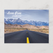 Lone Pine California Briefkaart (Voorkant)