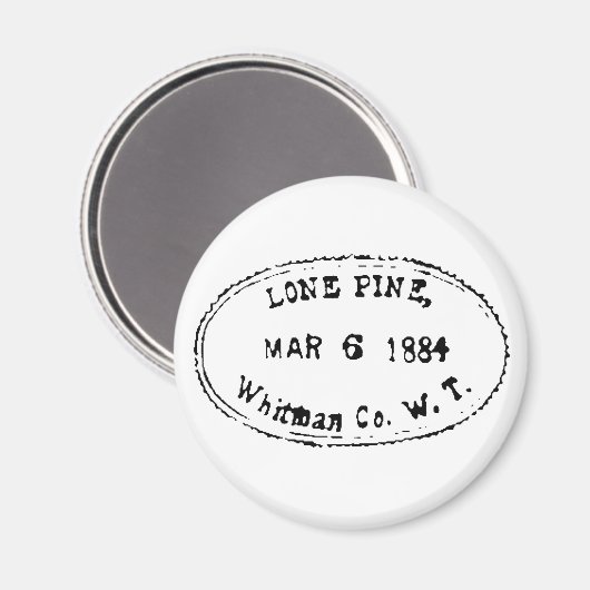 Lone Pine Ghostmark Magneet (Voorkant / Achterkant)