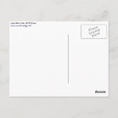 Lone Pine Lake, Mt Whitney Briefkaart (Achterkant)