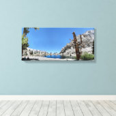 Lone Pine Lake - Mt Whitney Trail - Sierra Nevada Canvas Afdruk (Insitu (Houten vloer))