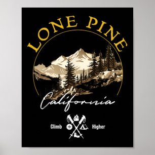Lone Pine Retro Vintage Kleding - Lone Pine Aanden Poster
