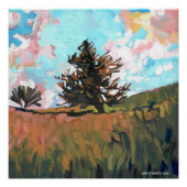 Lone Pine Tree Perfect Poster (Voorkant)