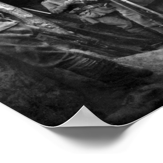 Lone Pine Trenches, Gallipoli Poster (Hoek)