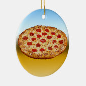 Lone Pizza - multiproducten Keramisch Ornament (Rechts)
