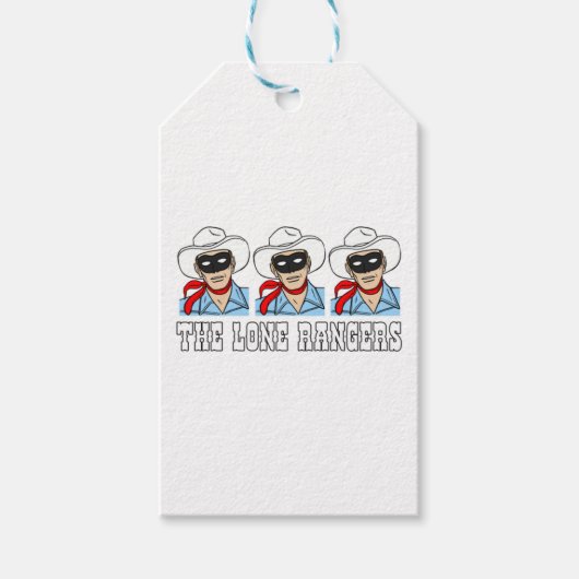 Lone Rangers Cadeaulabel (Voorkant)