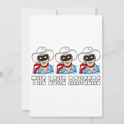 Lone Rangers Kaart (Achterkant)