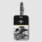 Lone Rangers Rest Stop Bagagelabel (Voorkant (verticaal))