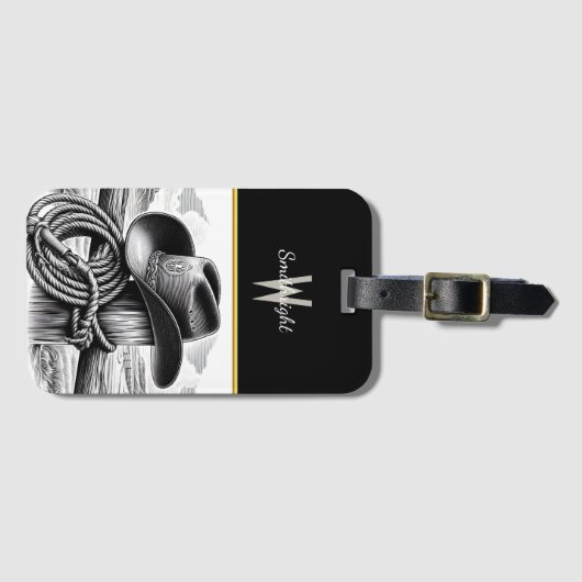 Lone Rangers Rest Stop Bagagelabel (Voorkant (horizontaal))