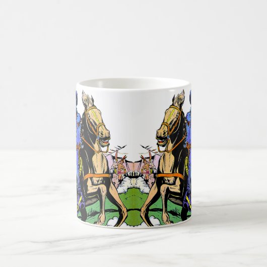 Lone Rider en de Apache  strips Koffiemok (Center)