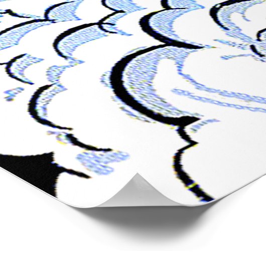 Lone Rider en de Apache  strips Poster (Hoek)