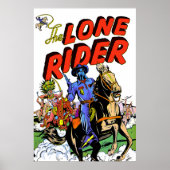Lone Rider en de Apache  strips Poster (Voorkant)