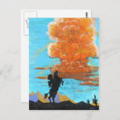 Lone Rider Thunderhead Briefkaart (Voorkant / Achterkant)