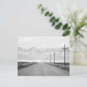 Lone Road en Power Lines | San Juan-gebergte Briefkaart (Staand voorkant)