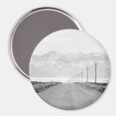 Lone Road en Power Lines | San Juan-gebergte Magneet (Voorkant / Achterkant)