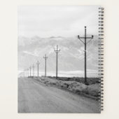 Lone Road en Power Lines | San Juan-gebergte Planner (Achterkant)