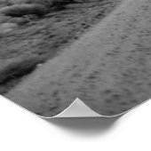 Lone Road en Power Lines | San Juan-gebergte Poster (Hoek)