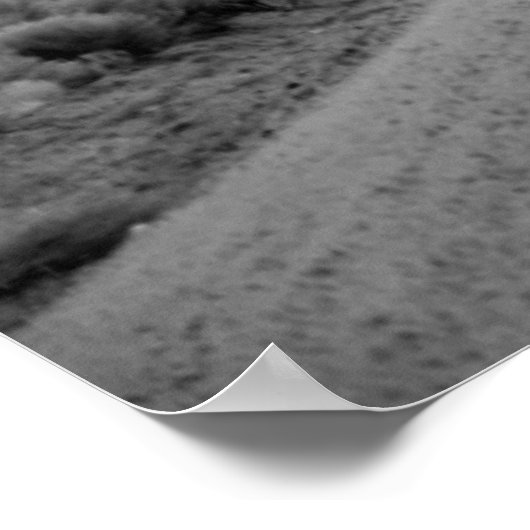 Lone Road en Power Lines | San Juan-gebergte Poster (Hoek)