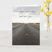 Lone Road Support Kaart (Gele Bloem)