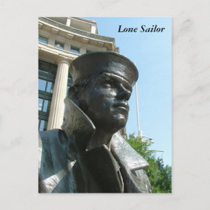 Lone Sailor Briefkaart