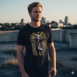 Lone Samurai T-shirt – Eer in Schaduwen