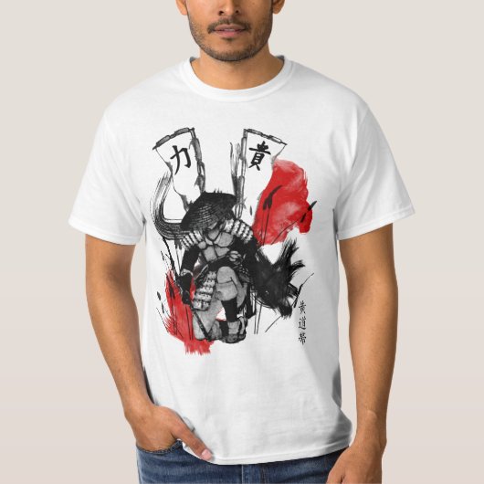 Lone Samurai Warrior T-shirt (Voorkant)