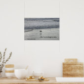 Lone Sandpiper Print (personaliseren) (Keuken)